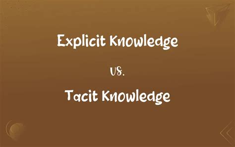Explicit Knowledge vs Tacit Knowledge 的图像结果