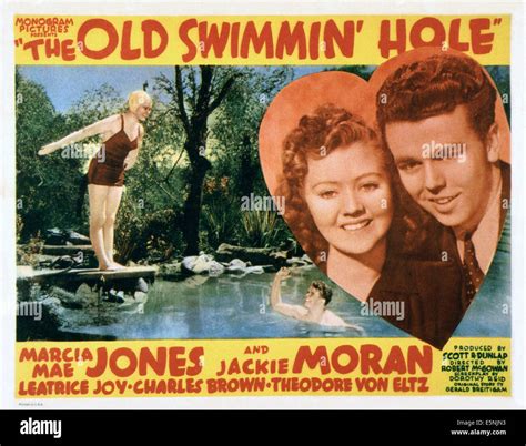 THE OLD SWIMMIN' HOLE, US lobbycard, from left: Marcia Mae Jones ...