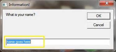 Image result for InputBox VBScript
