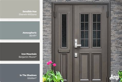 Best Front Door Color On Gray House at Douglas Reddin blog