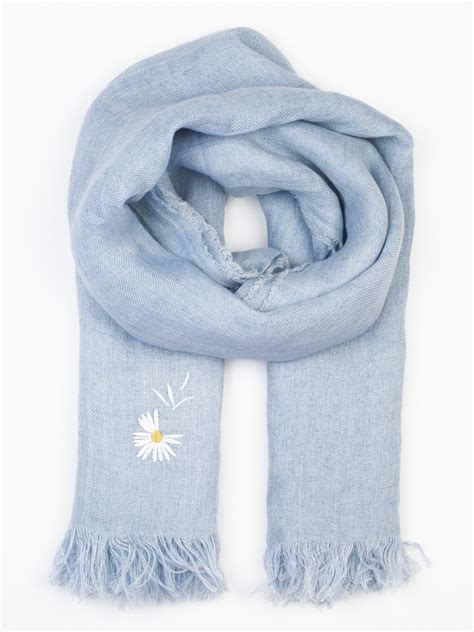 Light Large Square Scarf Light Blue - Alhambra | Women's Clothing ...