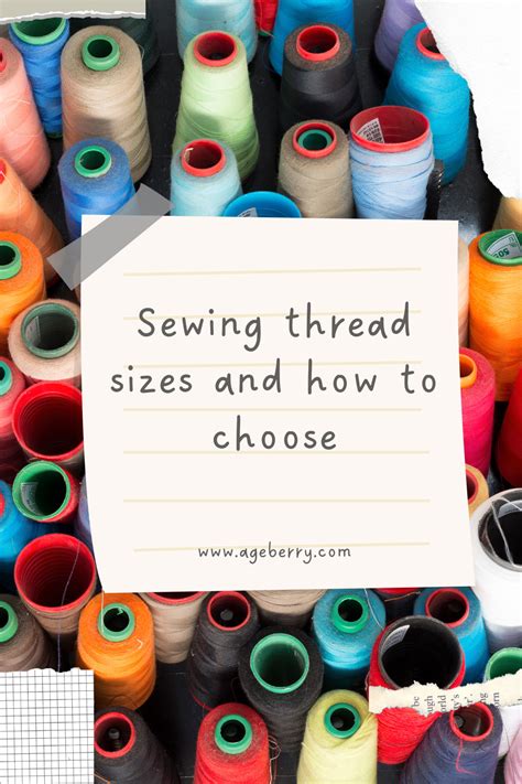 Image result for Sewing Thread Sizes