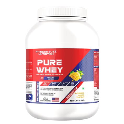 Buy 100% Pure Whey Protein Online in India – FB NUTRITION