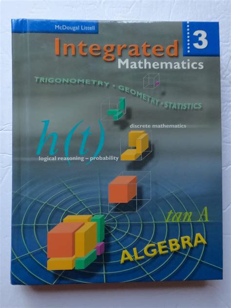 Integrated Mathematics, Grades 8-12 Book 3: Mcdougal Littell Integrated ...