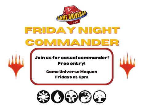 Friday Night Commander, 10954 N Port Washington Rd., Mequon, WI, United ...