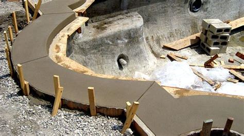 Image result for Pool Coping Concrete Forms