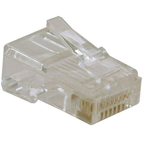 C&E CNE453625 75 Pieces Cat6, Cat5E Crimp Connectors, 3 Bags : Amazon ...