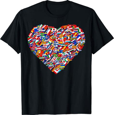 World Flags of the Countries of the World Tees The World Flags Unity ...
