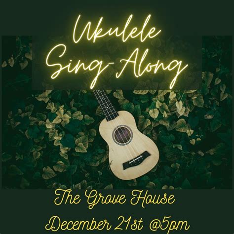 UKULELE SING-ALONG, 4993 5th Street, Mariposa, CA, United States ...