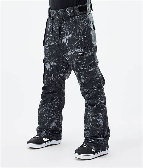 Dope Iconic Snowboard Pants Men Rock Black | Dopesnow.com