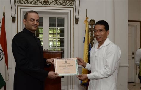 Embassy of India, Caracas, Venezuela : Events/Photo Gallery