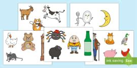Nursery Rhymes Flashcards | Nursery Rhyme Resources