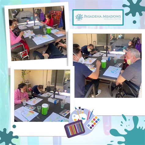 Pasadena Meadows Nursing Center on LinkedIn: #paint #art