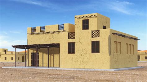 Middle Eastern Traditional House 3D | 3D Molier International