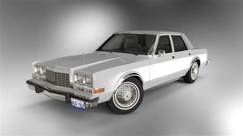 Dodge Diplomat 1980 - 3D Model by nerdadantes