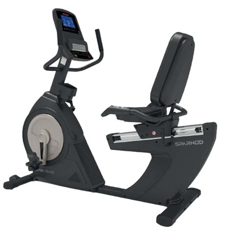 SRB-340 Commercial Recumbent Bike From Sparnod Fitness - Buy Online