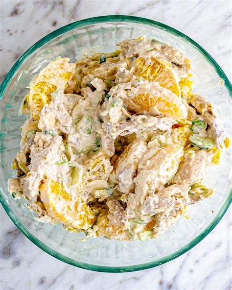 Mandarin Orange Chicken Salad - CheekyKitchen