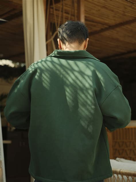 Spring Shacket - Jungle Green – URBAN NEEDS