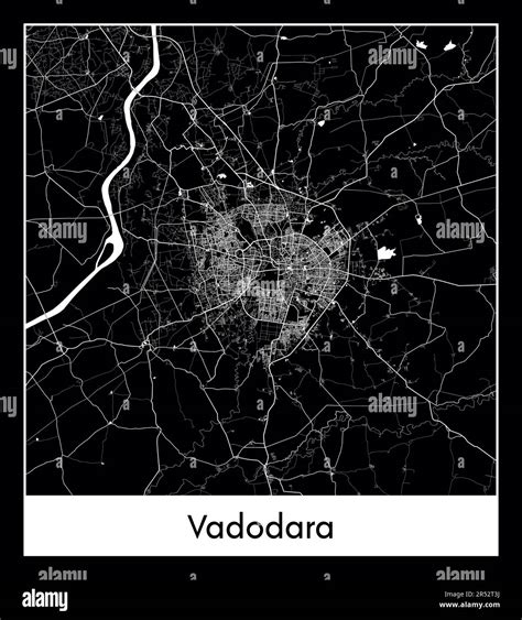 Map Of Vadodara City