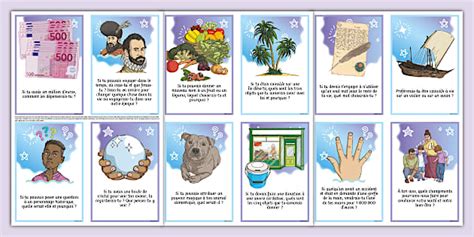 Cartes de défi de conversation (teacher made) - Twinkl