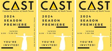 CAST 2024 Season Premiere, 920 Nichols Ave, Bay City, TX 77414-3625 ...