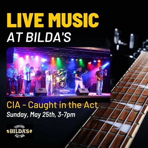 Live Music - CIA (Caught in the Act), Bilda's Friess Lake Pub, Hubertus ...