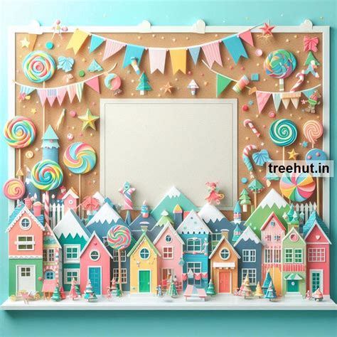 Candy Village Bulletin Board Ideas and Classroom Activities