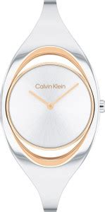 Calvin Klein Ck Elation Calvin Klein Ck Elation Qtz Basic Slim Silver ...