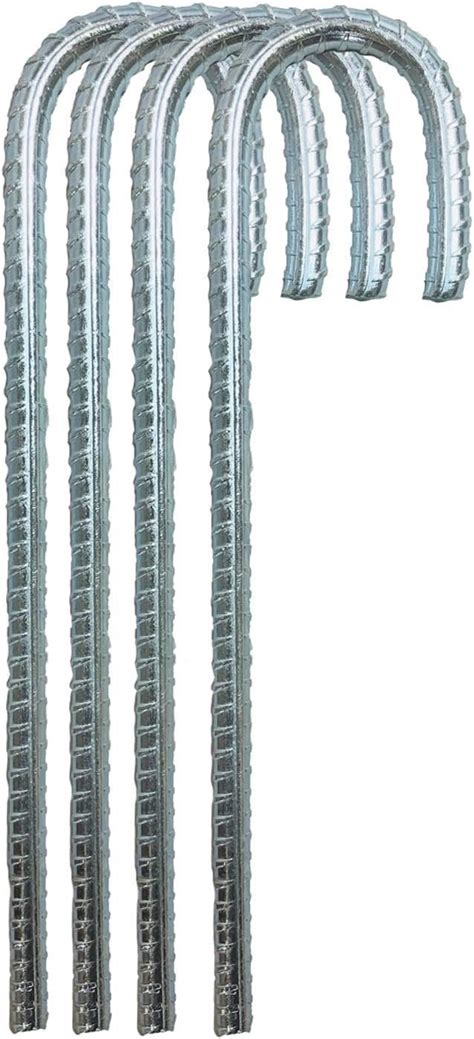 AshmanOnline Ashman Rebar Stake Anchor 12 Inches Long 4 Pack, India | Ubuy