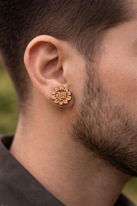Pure Tulsi earrings from the land of Vrindavan | Devotional Jewellery ...