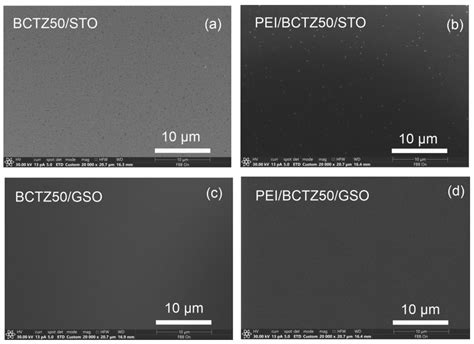 Lead-Free Perovskite Thin Films for Gas Sensing through Surface ...
