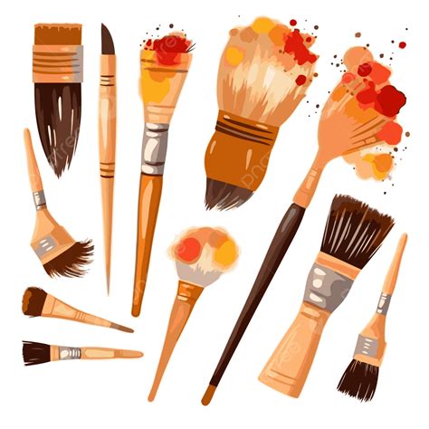 Paint Brushes Clip Art
