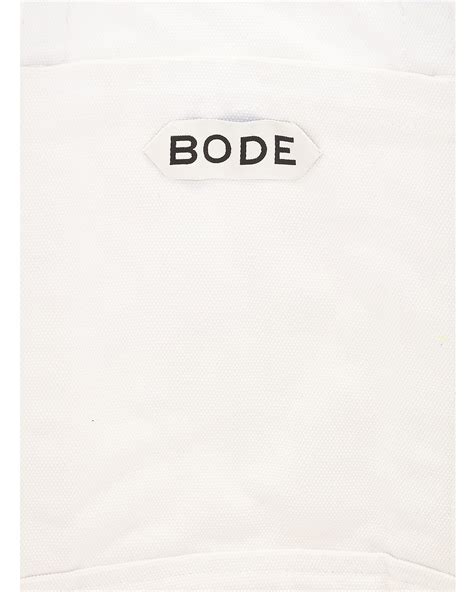 BODE Laundry Tote Bag in Natural & Black | FWRD