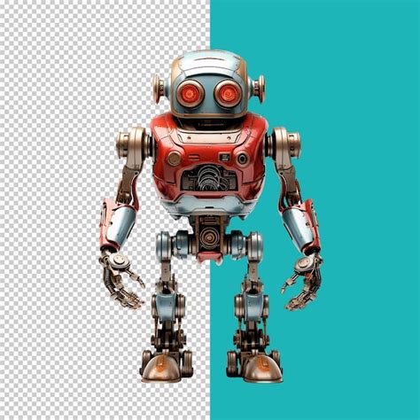 Robot Machine On Transparent Background 的图像结果