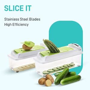 INDRADAMAN Industries 12 in 1 Multipurpose Vegetable and Fruit Cutter ...