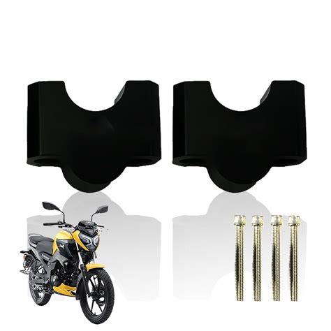 MOTO GENIUS Adjustable Handle Riser for TVS Raider Motorbike | Enhance ...