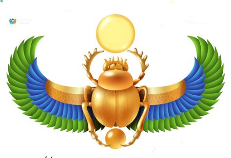 Egyptian Gold Scarab Beetle Meaning