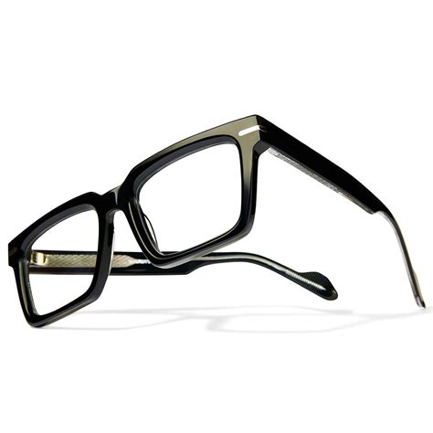 Black Full Rim Rectangle Lenskart STUDIO LK E000113-C2 Eyeglasses