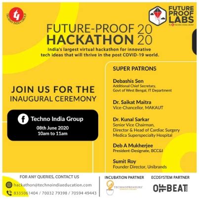 Techno India University | webinars