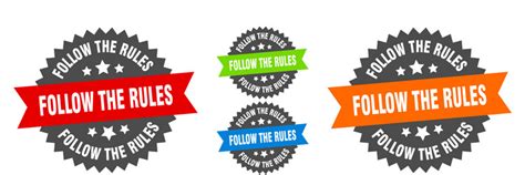 Follow Rules Sign 的图像结果