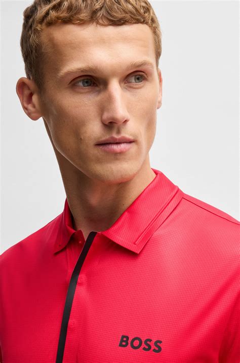 BOSS - Active Paddy polo shirt - Red