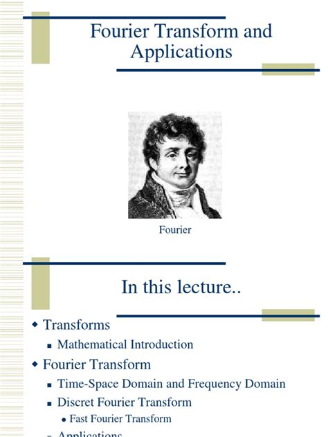 Fourier Transform Applications 的图像结果