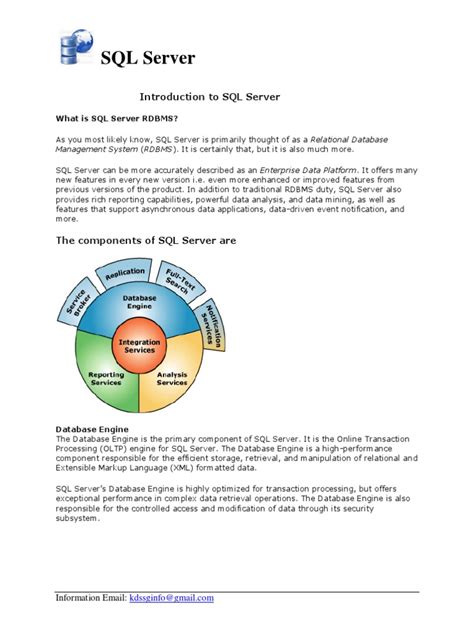 Image result for Introduction to SQL Server