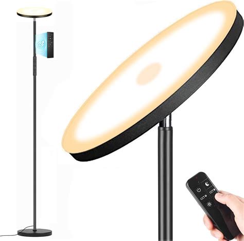 marctronic Upgraded Torchiere Floor Lamp,36W 3600LM Super Bright LED ...