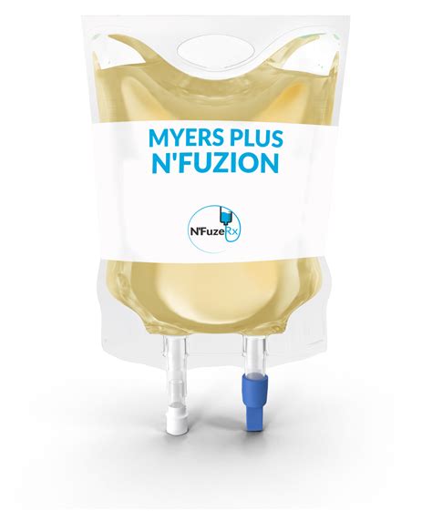 Myers Infusion – N'Fuze RX – Revolutionizing Anti-Aging & Wellness