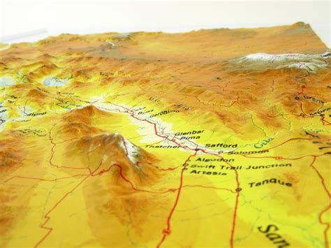 Hubbard Scientific 3D Arizona 961 Map | A True India | Ubuy