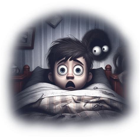 Scared Of The Dark Cartoon