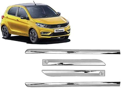 Empica Full Chrome Car Side Cladding Door Beading Protective Garnish ...