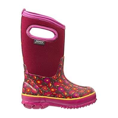 Buy Bogs Classic Sweet Pea Waterproof Insulated Rain Boot (Toddler ...
