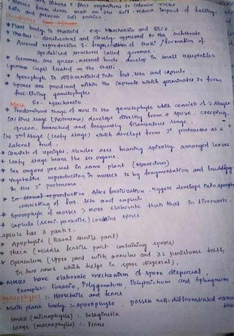 PLANT KINGDOM NOTES - MBBS PDF Download